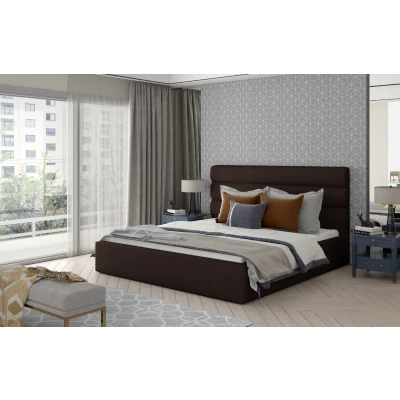 Obrázek Postel Caramel 160x200 dřevěný rám Materiál / Dekor: Sawana 26