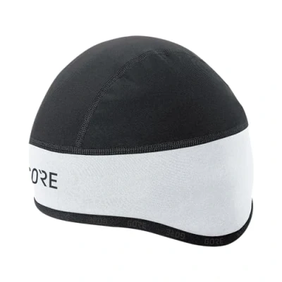 Obrázek GORE Wear Větru odolná pánská cyklistická čepice, C3 Windstopper, 100398, bílá, 54 58