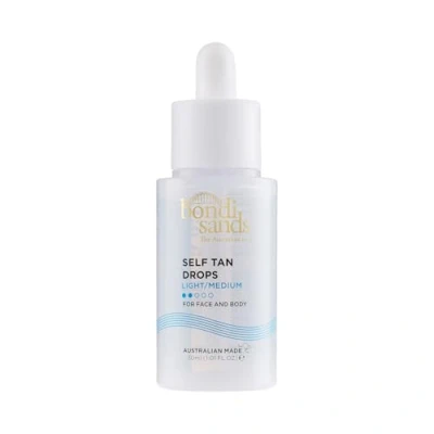 Obrázek Bondi Sands Self Tan Drops Light/Medium Selbstbräuner für Gesicht und Körper in Tropfen, individuell dosierbar, eine leichte bis mittlere Bräune, 30ml