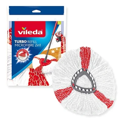 Obrázek Náhradní nástavce na Vileda Easy Wring &amp; Clean červená/bílá