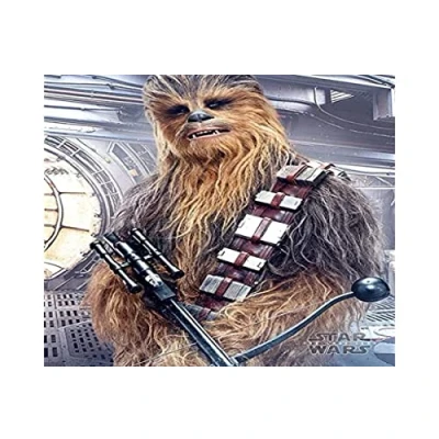 Obrázek Pyramid International Mini Poster Chewbacca Bowcaster Star Wars The Last Jedi, plast/sklo, vícebarevné, 40 x 50 1. 3 cm