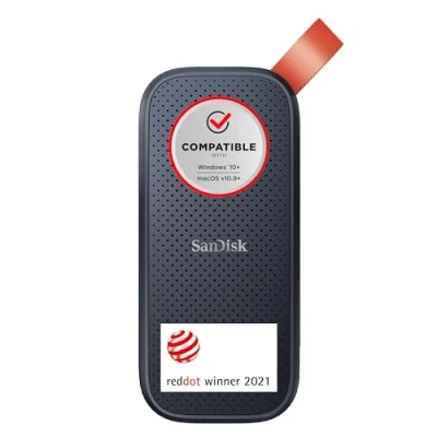 Obrázek SanDisk Přenosný disk SSD s 2TB až 800 MB/s. rychlost čtení, USB 3.2 Gen 2