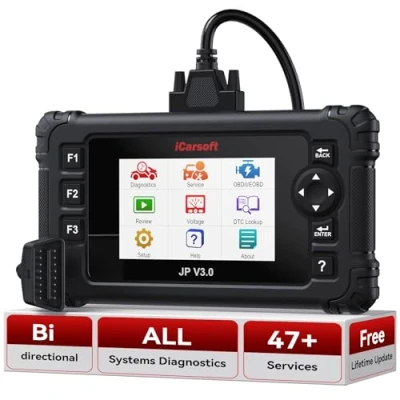 Obrázek iCarsoft BMII kompatibilní s BMW &amp; Mini Smart Diagnostický skener Tool SRS ABS brzda Motor Reset EBP SAS DPF