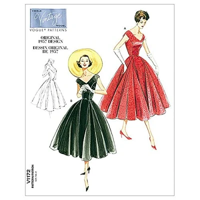 Obrázek V1172 Vogue střihová předloha pro šití, elegantní, Nositelka, módní