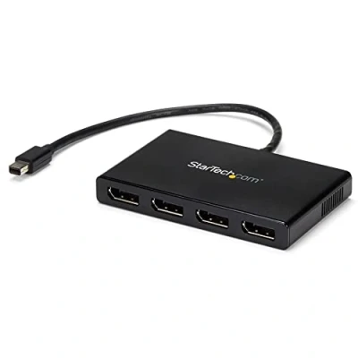 Obrázek StarTech.com MST Hub MultiMonitor Adaptér mini DisplayPort na 3 4 portový rozbočovač mDP DP více monitorů (MSTMDP124DP)