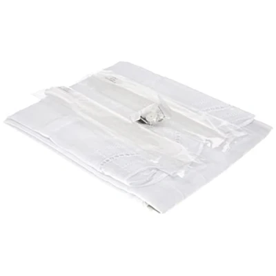 Obrázek Home fashion roleta 79252 801 140 x 100 cm s poutky, polyester, bílá