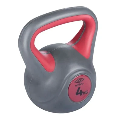 Obrázek Umbro Kettlebell 4 kg nástupní hmotnost samice rehabilitace plastu červená