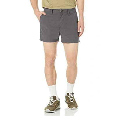 Obrázek Amazon Essentials Herren Leichte Oxford Shorts, Komfortabler Stretch, 13 cm Schrittlänge, Schmale Passform (Früher Goodthreads), Grau, 40W