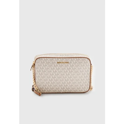 Obrázek Michael Kors JET SET Crossbody Taška s příčným popruhem, Ženy, Velikost: One Size, Vanilla