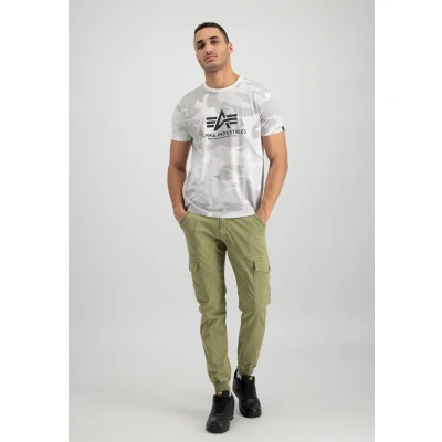 Obrázek Alpha Industries camo Triko s potiskem, Muži, Velikost: Small, White