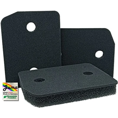 Obrázek filtr JUMA pro Miele houbový 9164761 jemný/hrubý 207 x 157 30 mm Sušička s tepelným čerpadlem, do sušičky, kondenzátor, filtrační pěna pěnový sponge (3dílná sada)