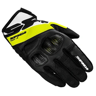 Obrázek SPIDI, Flash R Evo, Herren Motorrad Handschuhe, schützend &amp; strapazierfähig, Sommerhandschuhe, wasserdicht rutschfest, Touchscreen tauglich, Durchschnitt