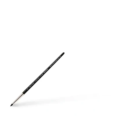 Obrázek Colour Shaper CSH14100 Gummipinsel mit extraharter Spitze, Kegel Größe 0, schwarz