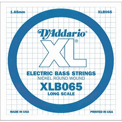 Obrázek D&#039;Addario XLB065 jednotlivé struny (velikost: XL) nikl Wound 065 Long Scale