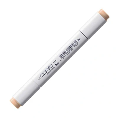 Obrázek COPIC Classic Marker Typ E 21, Soft Sun, profesionální zvýrazňovač rozvržení, se širokou a jemnou špičkou
