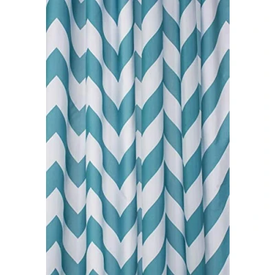 Obrázek Croydex Aqua Chevron Textil Duschvorhang mit Hygiene &#039;N&#039; Clean, 1 x 180 cm