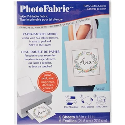 Obrázek Photofa Bric Cotton Crafter s Canvas Fabric sheets (5 Sheets)