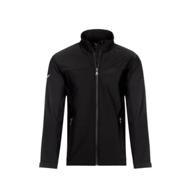 Obrázek Trigema Pánská softshellová bunda zip Unisex, černá, 4xl