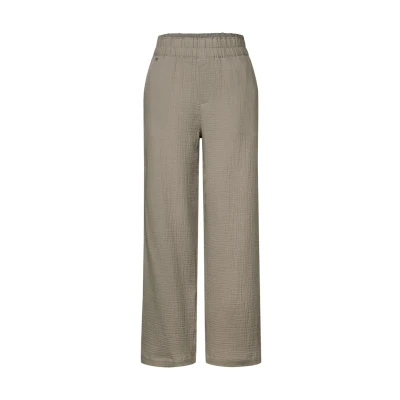 Obrázek Street One WIDE LEG Twill HOSE Kalhoty, Ženy, Velikost: 44x30, Beige