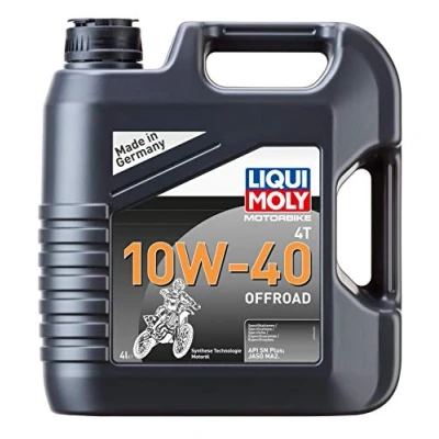 Obrázek LIQUI MOLY Motorbike 4T 10W 40 Offroad 4 L Motocyklový 4taktní olej výr. č