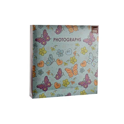 Obrázek Arpan Große Einstecktaschen mit 3 Ringen, für 500 Fotos à 15,2 x 10,2 cm (Schmetterling)