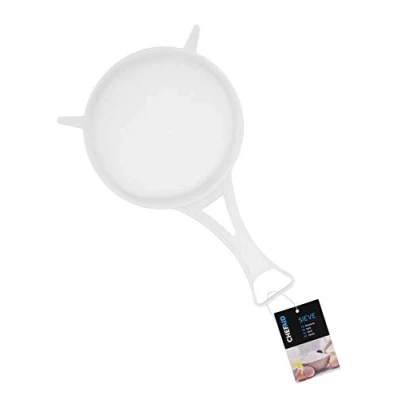 Obrázek Chef Aid Plastové sítko, nylonová síť, 12 cm, bílé