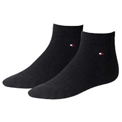 Obrázek Tommy Hilfiger 2 páry pánských ponožek Quarter vel. 39 46 Business Sneaker ponožky, 322 tmavě modrá.