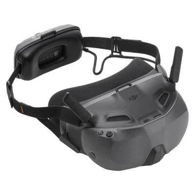 Obrázek DJI Goggles N3, FPV brýle s ultra širokou obrazovkou 1080p, pohlcující zážitek z létání, pro drony, bezdrátové streamování, sada připravená k použití, AR kurzor