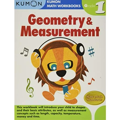 Obrázek Grade 1 Geometry &amp; Measurement (Kumon Math Workbooks)