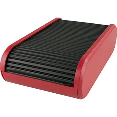 Obrázek helit H6218092 krabička na vizitky cca 300 vizitek černá/červená