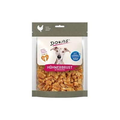 Obrázek DOKAS Animal Welfare Kuřecí prsa kousky 170g