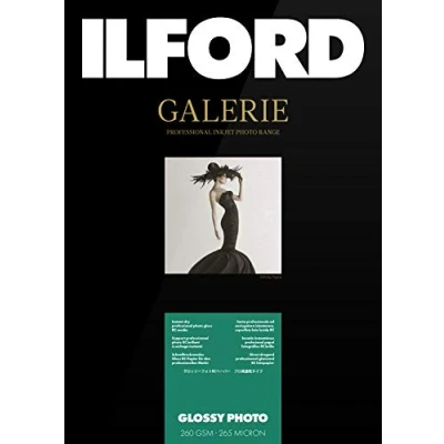 Obrázek Ilford galerie Prestige Gloss 260 GSM A4 210 mm x 297 100 listů