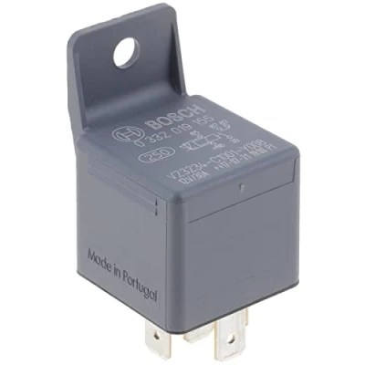 Obrázek Mini relé Bosch 0332019155 12 V 30A, IP5K4, provozní teplota od 40 do 100, zavírání, 5 pinů, 2 x 87, s diodou
