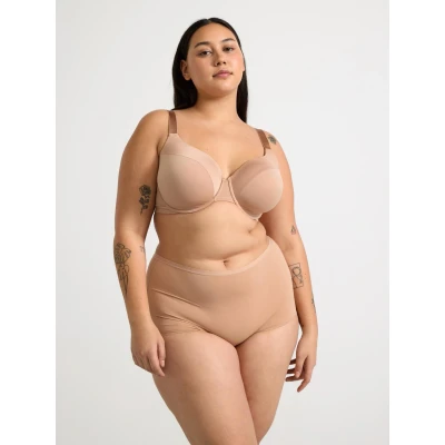 Obrázek Lindex DIVA PLUS SIZE Podprsenka pod tričko, Ženy, Velikost: 95C, Beige