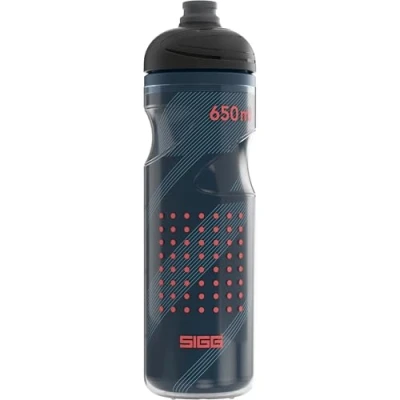 Obrázek SIGG Cyklistická láhev na pití Pulsar Therm Night izolovaná stlačitelná lze mýt v myčce nádobí lehká jako pírko zabezpečená proti vytečení bez BPA příslušenství pro outdoorové sporty