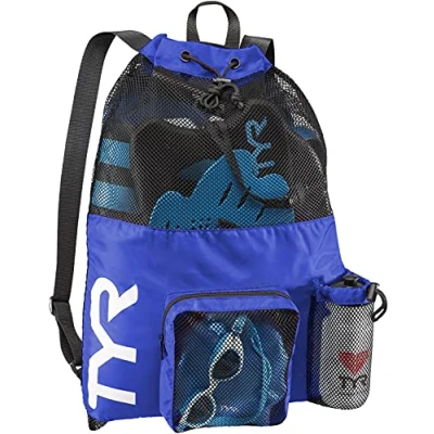 Obrázek TYR Unisex Big Mesh Mummy Bckpk Bckpk, modrá, jednotná velikost