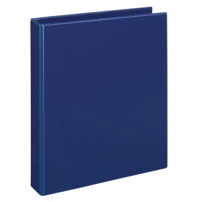 Obrázek VELOFLEX 1143050 kroužkový pořadač Basic, DIN A4, 1 kus, modrý, výška náplně 25 mm, se 4D kroužkovou mechanikou, úzký