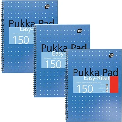 Obrázek Pukka Pad blok na psaní Easy riter, DIN A4, 80 g/m², 3 kusy