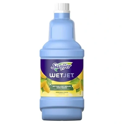 Obrázek Swiffer Wetjet roztok Nettoyante pro košťata sprej, balení 4 ks (4 x 1,25 l)