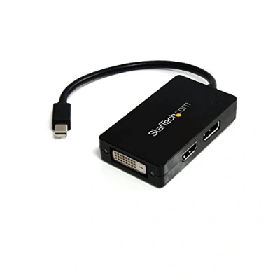 Obrázek StarTech.com MDP2DVI2M kabelové rozhraní a přechodky Mini DisplayPort Černá, černá