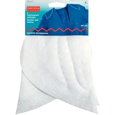 Obrázek Prym bílá 993801 ramenní vycpávka půlměsíc nepokrytá PES, polyester: 100% 210 x 140 10 mm, 2 kusy
