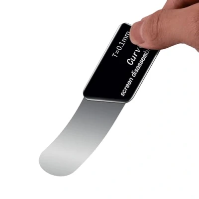 Obrázek MMOBIEL Ultra Thin 0,1 mm zahnutý Spudger Pry Blade Oprava otvírací nástroj