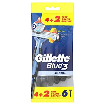 Obrázek Gillette Blue 4 plus 2, 6 kusů