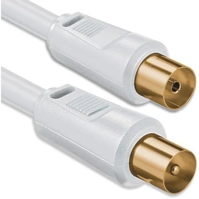 Obrázek 1aTTack.de anténní kabel s koaxiálním F konektorem, typ konektor spojka, jednoduchým, dvojnásobným, trojnásobným nebo čtyřnásobným stíněním, 75 db, 85 100 110 120 125 db