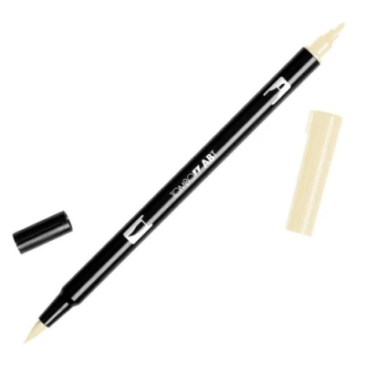 Obrázek Tombow ABT 990 Fasermaler Dual Brush Pen mit zwei Spitzen, light sand