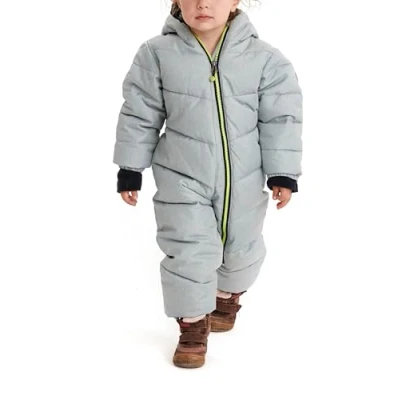 Obrázek Killtec Unisex dětský karter mini overal v péřovém vzhledu s kapucí, kouřově modrá, 98 104 EU
