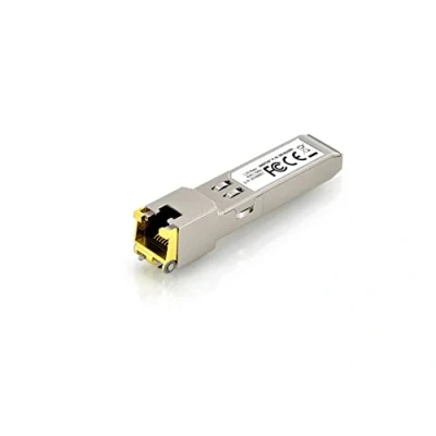 Obrázek DIGITUS Gigabit SFP modul pro Cat 5 měděný propojovací kabel, Mini GBIC, RJ45 zdířka, 1000BaseT, 100 metrů, 1,25 Gbit/s