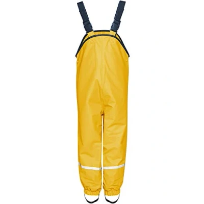 Obrázek Playshoes Lined Rainpants GEFÜTTERTE Regenhose Unisex Kalhoty do deště pro děti, Velikost: 80, Gelb