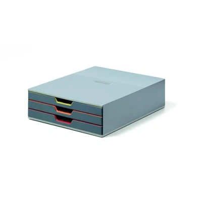 Obrázek Durable box se zásuvkami Varicolor, barevný odtok