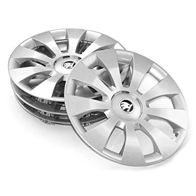 Obrázek Skoda kryty kol 3V0071456 (4 kusy) 16 palců Hermes ozdobné *** 6,5 Jx16 ocelové ráfky